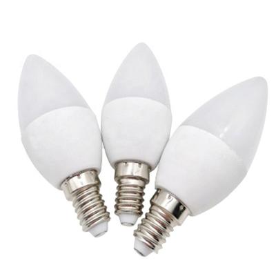 China Indoor warm white and daytime lighting C37 5W candle light bulb e27 for sale