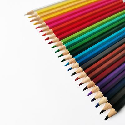 China Base Wooden Colored Pencil / Poplar Wood Lead 12 24 36 Color Sets School Packaging Colored Pencils Set Children for sale