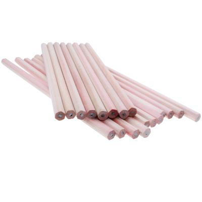 China Promotional Wholesale Pencil 7 Inch Poplar Wood Around HB Natural Pencil For School Students With Wooden Case for sale