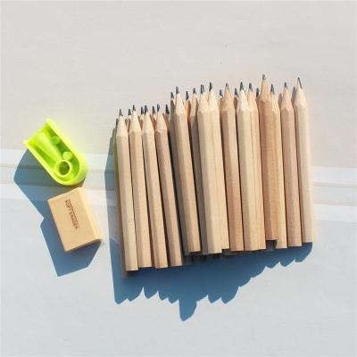 China office & Wholesale School Pencil Children Stationery Gift Set Bulk Pencil Promotional Environmental Cheap Price Mini Golf Pencil for sale