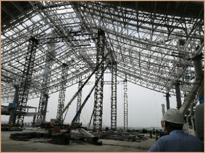 Chine Construction commerciale préfabriquée en acier moderne avec mesures de sécurité à vendre