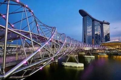 China Brug Staalstructuur Hoogspeedbrug Landschapsbrug Spanbrug Te koop