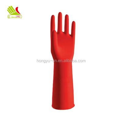 China Durable Extra Long Cold Resistance And Heat Retention Latex Gloves for sale