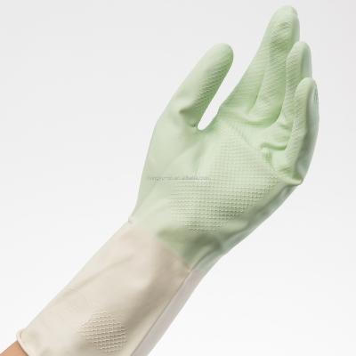 China 60grm durable flocklined non woven fruit picking porcelain glove for sale