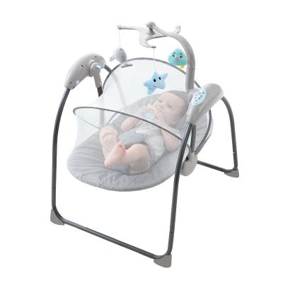 China WESHIONS Modern Cheapest Swinging Crib Crib Newly Designed Portable 4 in 1 Soft Reclining Napping Rocking Chair Baby Swing for sale