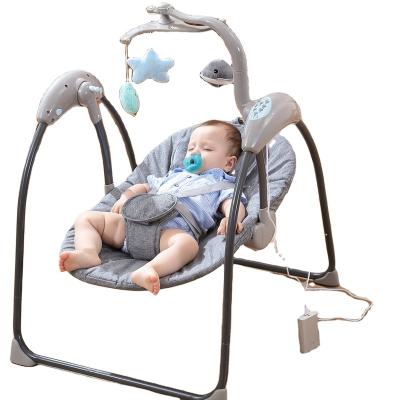 China Modern Multifunctional Baby Swing Automatic Baby Swing Arm Baby Swing Bed for sale