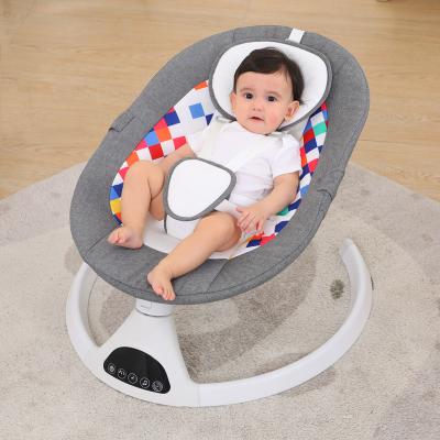 China Chinese Hot Selling Crib Baby Swing Automatic Electric Single Cribs Cradles OEM Electric Plush Packing Baby Crib Swing Bed for sale