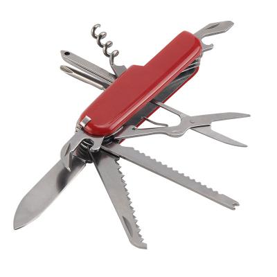 China Outdoor Camping 11 in 1 Multifunctional Camping Outdoor Folding Pocket Knife for sale