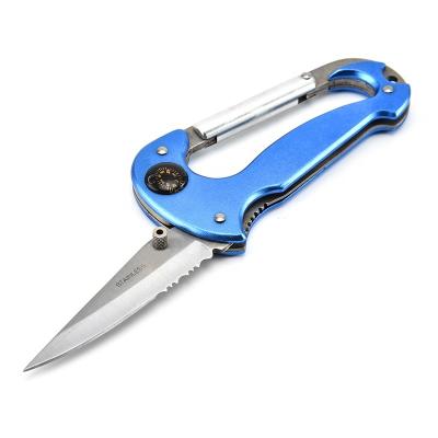 China OEM Custom Carabiner Multi Knife Ultralight Stainless Steel Funcational Key Chain Promotional Multi Tool for sale