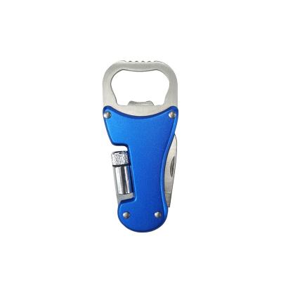 China Knife Every Day Carry Promotion Gift Multifunction Multi Tool Bottle Opener With LED Light for sale