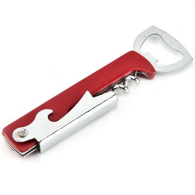 China Bottle Opener Produced By Perfect High Quality Zinc Alloy Material Wine Opener Pick Lever Corkscrew Waiters Knife for sale