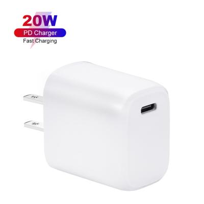 China Palladium 3.0 Smart PD 3.0 Super Fast Charger Mobile Phone PD 3.0 20W USB Mobile Phone Charger Power Adapter Travel Charger for sale