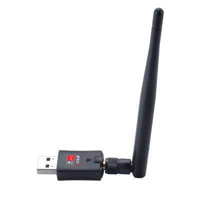 China Hot Sale Factory Style USB 2.0 Wireless Network Wi-Fi Cards External Antenna Wifi Dongle D232B-WB for sale