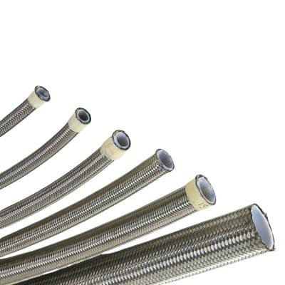 China Stainless Steel Flexible Braided Hose Tube Pipe PTFE Metal Hose For Fuel Oil Hose Line for sale