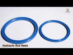 Piston Hydraulic Rod Seals PU Polyurethane 40MPa Customized