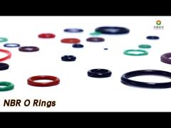 Rubber NBR O Rings Seal Black Brown High Pressure Easy Installation