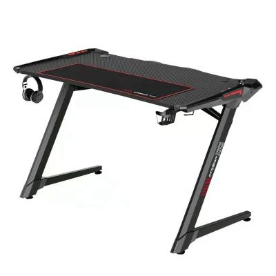 China Convertible Modern Gaming Led Electric Desktop PC Gaming Table Desk Study Computer Computer Gaming Desk for sale