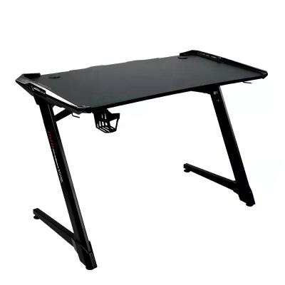 China Factory Supply Z Shape Multifunctional Modern Metal Ergonomic PC Game Table Packing Computer Desk Desktop for sale