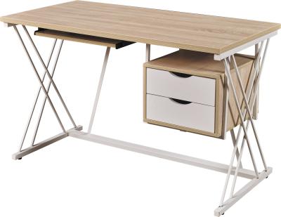 China Convertible Wood Furniture With 2 Drawers Modern Office Table for sale