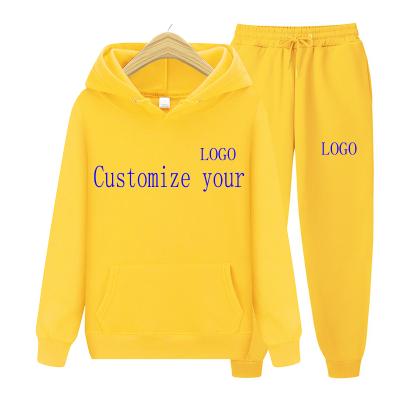 China Couples breathable suit casual pants autumn and winter fashion pants hip-hop pullover sweater hoodies and sweatshirts for sale