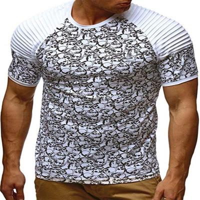 China Fashion summer fashion short-sleeved sports men's T-shirt loose half-sleeved top f compassionate men's cotton QUICK-DRY new trend for sale