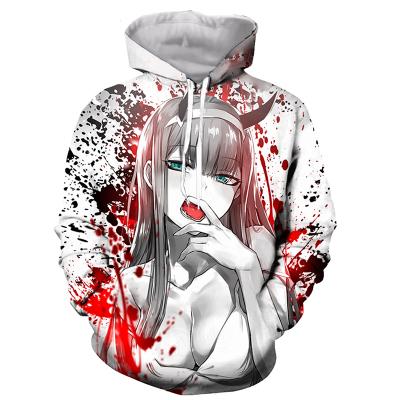 China Darling In The Franxx 3D Print Viable Women Men Casual Sweatshirts Fashion News Hoodie Anime Harajuku Hip Hop Pullover Tops Coat for sale