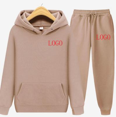 China Fashion Slim Fit Men Sets Hoodies+Pants Autumn Winter Hooded Sweatshirt Viable Men's Sweatpants Set Hoodie Pant Hip Hop Hoody Pullover for sale