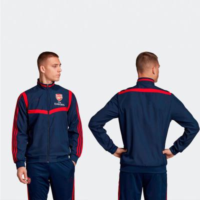 China New Men's Breathable Soccer Uniform Game Sports Training Uniform Jacket Suit for sale