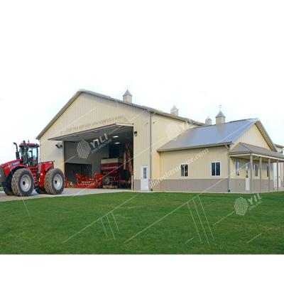 China Steel Structure Warehouse Agriculture Steel Structure Barn With Professional Design for sale