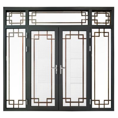 China Magnetic Screen Aluminum Doors and Partition Interior Aluminum Soundproof Curtain Windows Living Room Sliding Glass Door Glass Door for sale