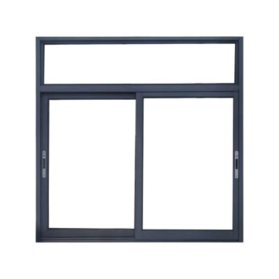 China Sliding Screen Hotel Office Sliding Window Custom Tempered Glass Sliding Windows Side Hardware High Quality Lock for sale