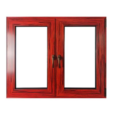 China 180 Degree Aluminum Thermal Insulation Casement Window Curtains Window Swing Screen Opening Framed for sale