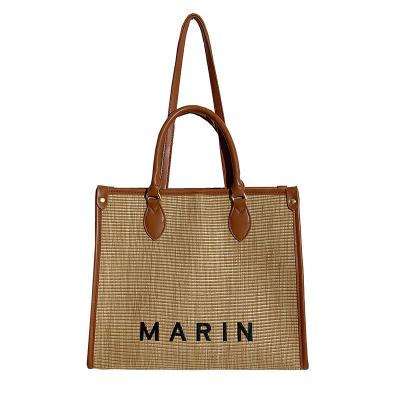 China 2022 Summer Straw Beach Vocation Handbags Other Simple Tote Women's Bags Women's Bags Ladies Straw Beach Vocation Handbags for sale