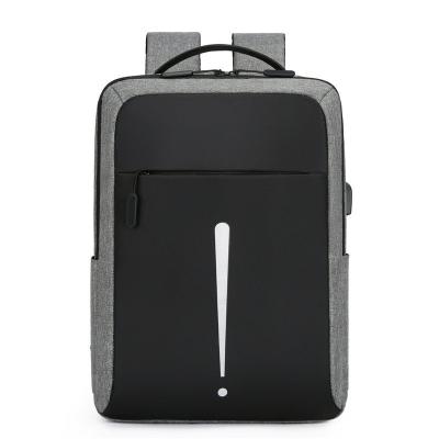 China With USB 2022 fashion style leisure management school backpack waterproof laptop bag with USB charging port for sale