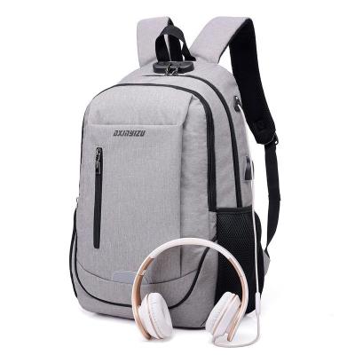 China With USB 2022 Hot Sale Oxford School Backpack Business Backpack Waterproof Anti-theft Laptop Bag With Usb Port for sale