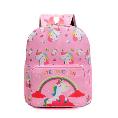 China Best Quality New Design Kindergarten Raincoat Mochilla Escolare Cartoon Shoulder Raincoat Kids Backpack For Girls for sale