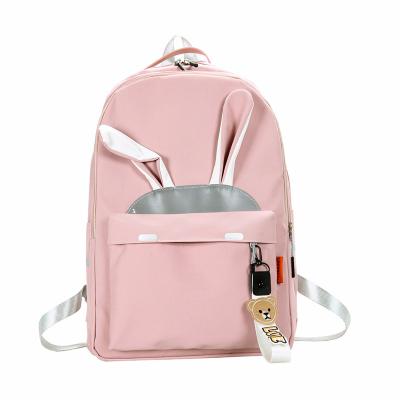 China 2022 Cute Korea Version Waterproof Bunny Teenagers Girls Schools Leisure Luggage Travel Duffel Bag For College for sale