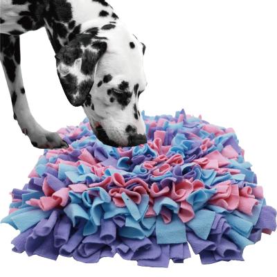 China Viable Dog Mat Pet Feeding Mat Interactive Dog Toys Encourages Natural Foraging Skill Dog Play Snorting Mat for sale