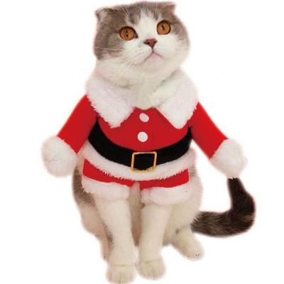 China Fashionable Wholesale Luxury Winter Christmas Shenzhen Warm Cute Dog Cat Clothes For Pets for sale