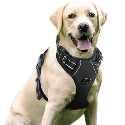 China BREAKOUT Customized Breathable Nylon Mesh Reflective Sport Fashion Training Custom No Pull Dog Harness for sale