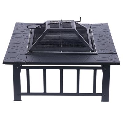 China High Quality Wholesale Outdoor Stove Outdoor Portable Stove Grill Factory Charcoal BBQ Brazier Square BBQ Grill for sale