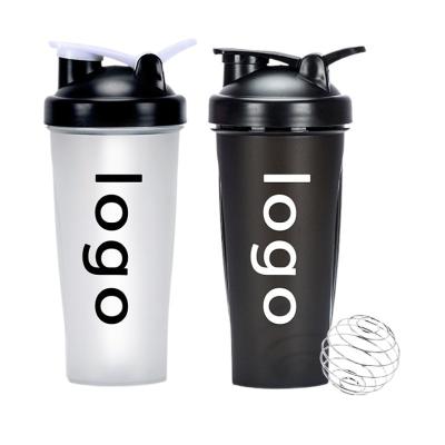 China Viable Custom Plastic Classic Workout Clear Protein Shaker Bottle Mixer For GYM Fitness 500ml for sale