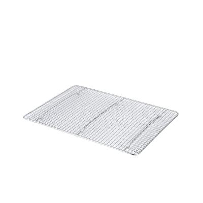 China Stocked High Quality 201 Parts Stainless Steel Oven Wire Metal Grill Cooling Rack for sale