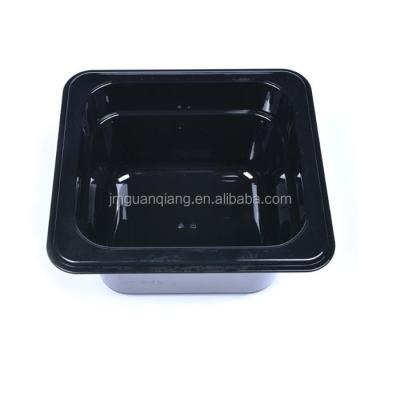 China Sustainable NSF Certificated 1/6 Size All Depth PP Container GN Filters Food Pan for sale