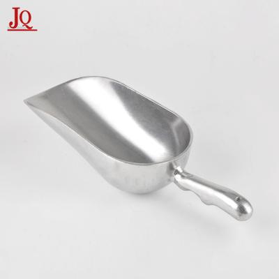 China Wholesale Stocked Metal Coffee Bean Scoop Aluminum Ice Bucket Scoop for sale