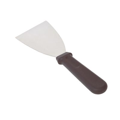 China Stainless Steel Scraper Pancake Scraper With Plastic Handle for sale