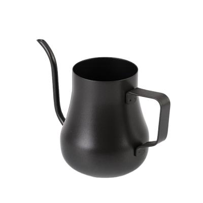 China Stainless Drip Hot Coffee Hand Selling Kettle Stocked Pouring Fine Pour Over Gooseneck Teapot Kitchen Tool for sale