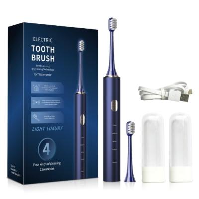 China 360 Degree Teeth Cleaning Smart Home and Travel Free Shipping For Adult Sonic Whitening Electric Toothbrush for sale