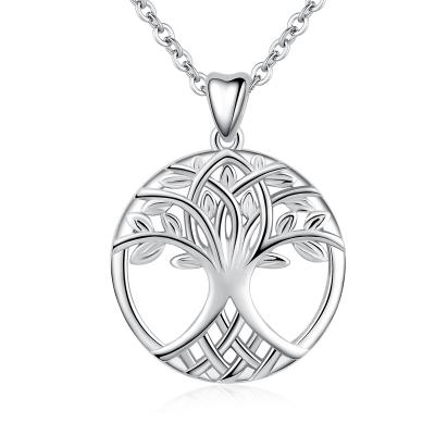 China Nickel Free Women Customized Merryshine Wholsale Pendant Necklace Wholsale Family Tree Of Life Charm for sale