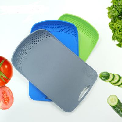 China Best Viable Selling Creative Multifunctional Cookware Instrument Tool Plastic Vegetable, Fruit, Cutting Chopping Board For Kitchen for sale